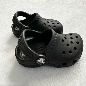 Kids Classic Clog Crocs - Black